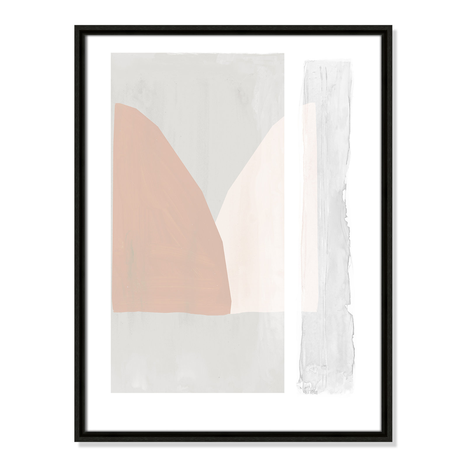Lora "Soft And Light" Print by Tom Reeves, Espresso Framed Canvas, 25.5" H x 19.5" W x 2" D