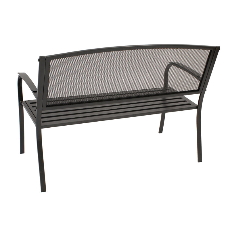 Wadena Iron Bench