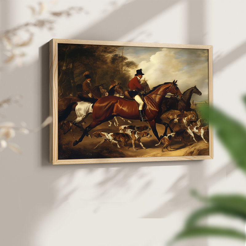 Faune - LXII - Reproduction encadrée - Restickable, Naturel, H 22 po x l 28 po