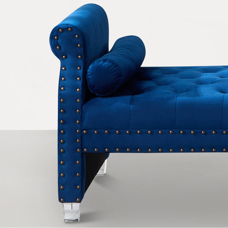 Banc Stephenie, Velours bleu marine