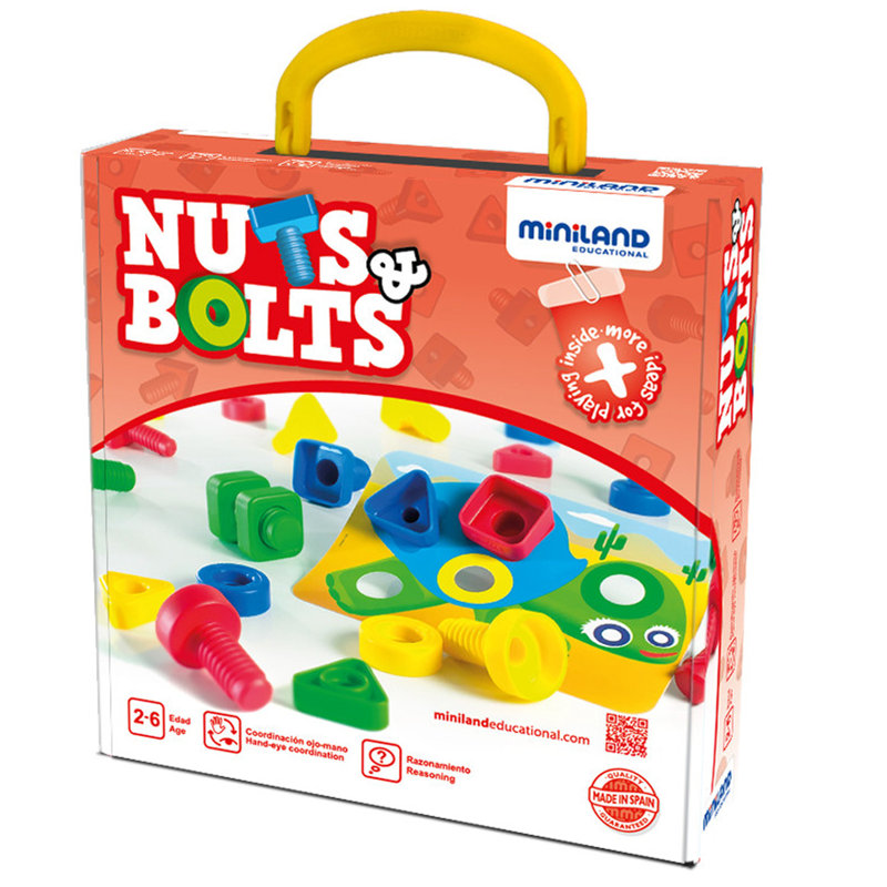 Ensemble 24 pièces d'école et boulon