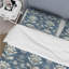 Ensemble de housse de couette bleuet et argent-109147050