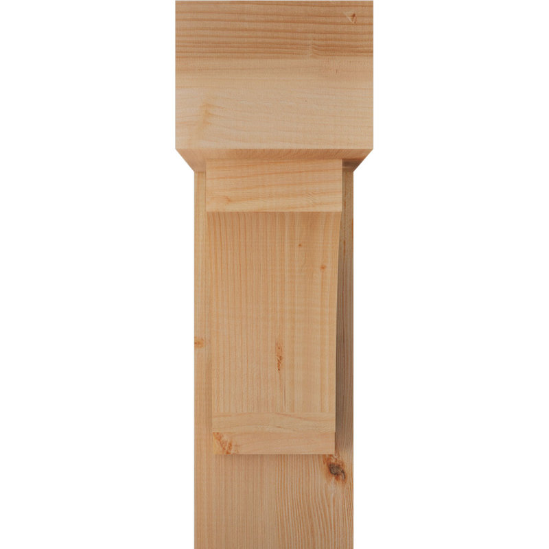Support de bloc impérial avec entretoise décalée, 26 x 22, Sapin Douglas de l 8 po (scié brut)