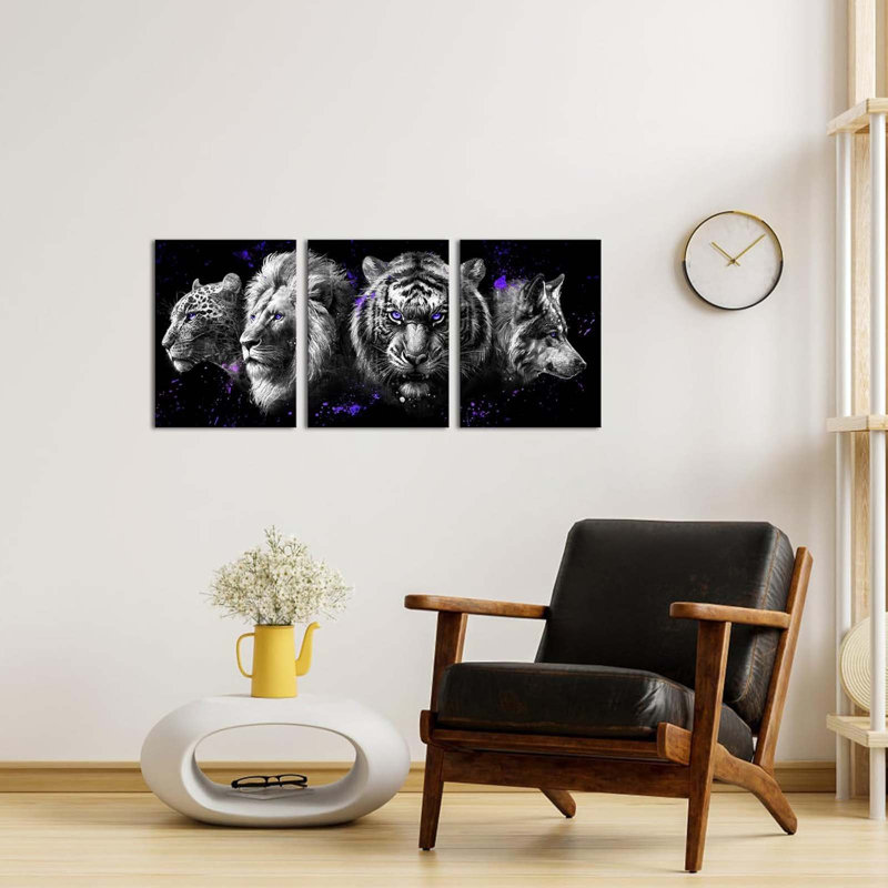 3 Piece Wrapped Canvas Print