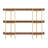 Raines Martha Stewart Emmett 3 Shelf Storage Display Unit Bookcase with Metal Frame-89798271