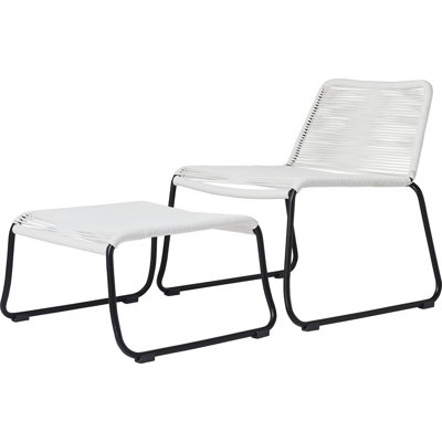 Barclay Patio Chair and Ottoman