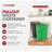 Rev-A-Shelf Double Pullout Trash Can 35 qt. for Kitchen -88568340