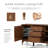 Oberlander Solid Wood Sideboard With 2 Doors And 3 Drawers