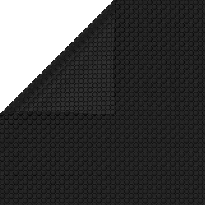 Dakota Fields Plastic Rectangle Pool Cover Hot Tub in Black, 1000cm W x 500cm D