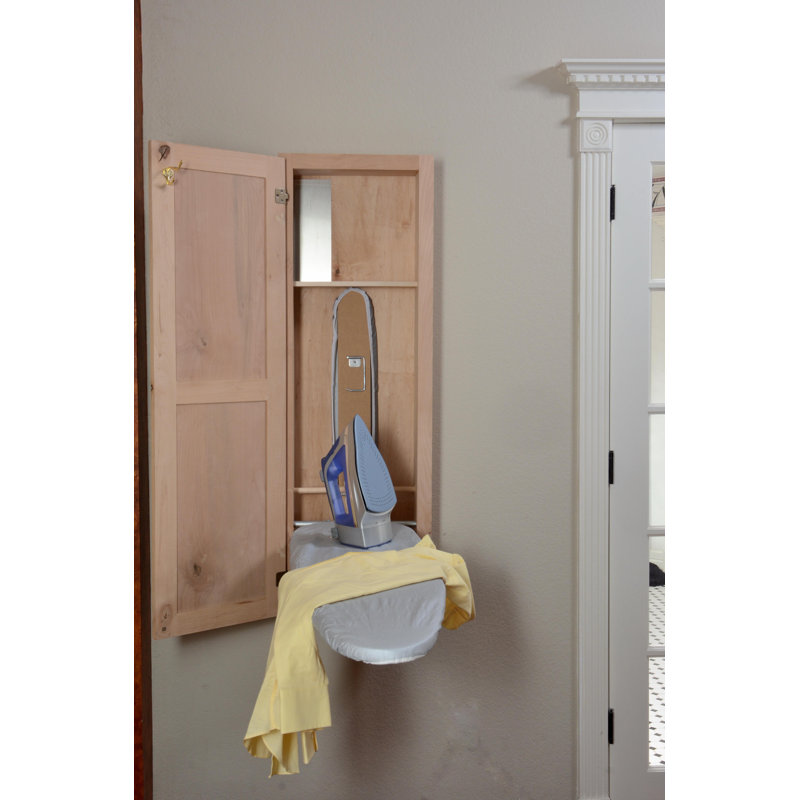 Wood Built-In Ironing Centre