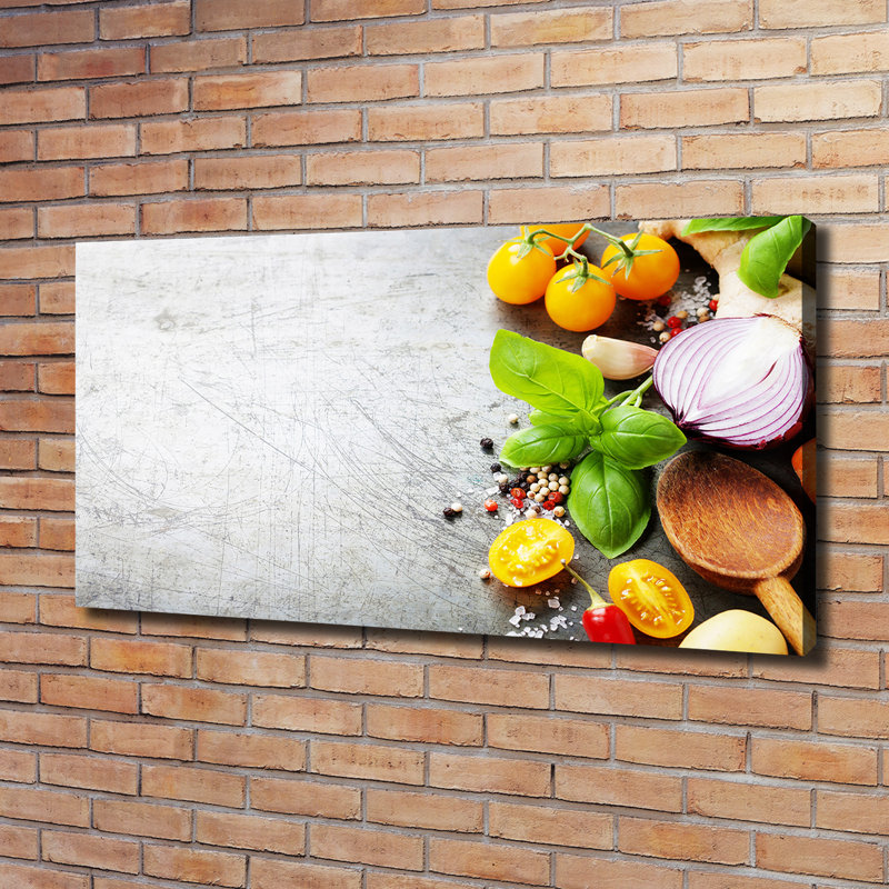 Vegetables - Wrapped Canvas Print
