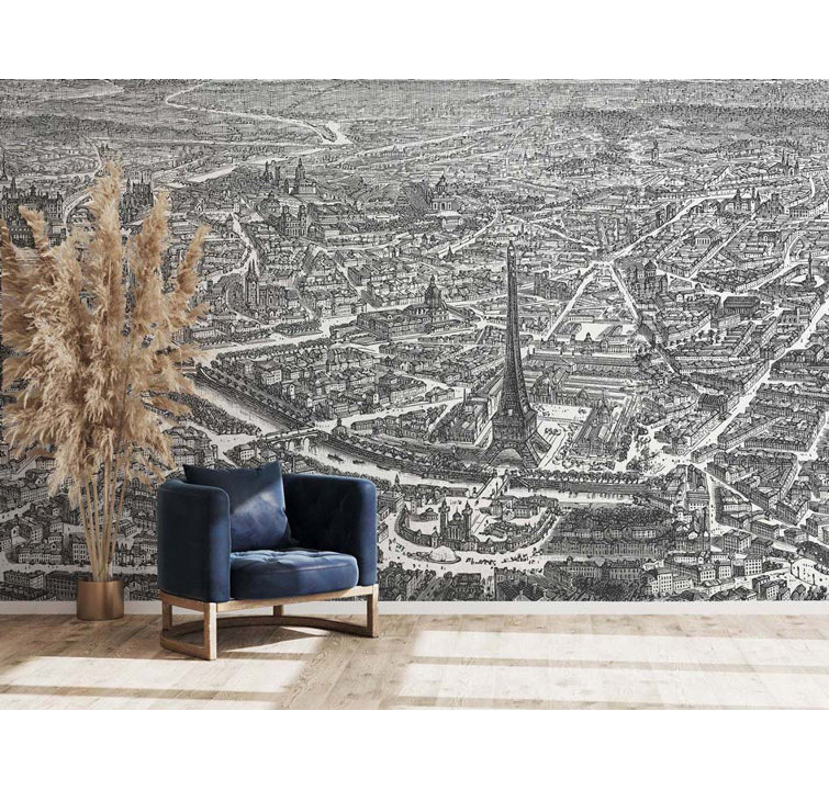 Eiffel Tower Pack 1, 2 & 3 in Grey