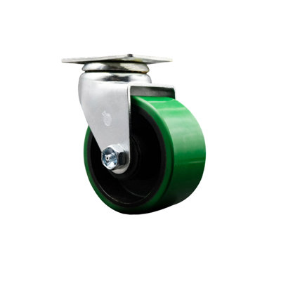 Poly on Cast Iron Wheel Swivel Caster with Ball Bearing SCC_20S420-PUB