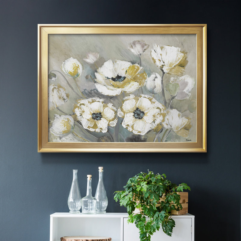 " Soft Spring ", Gold Framed Canvas, 18.5" H x 24.5" W x 1.5" D
