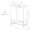 Armoire d'appoint en acier à 2 portes-51712197