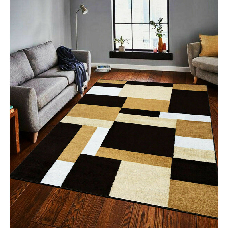 Milewski Geometric Hand Loomed Area Rug, Rectangle 120 x 170cm