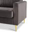 Manistee 2 Seater Velvet Sofa-1944633776