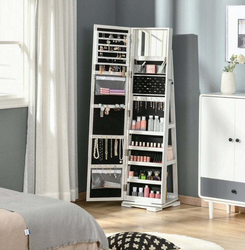 Freestanding Jewelry Armoire