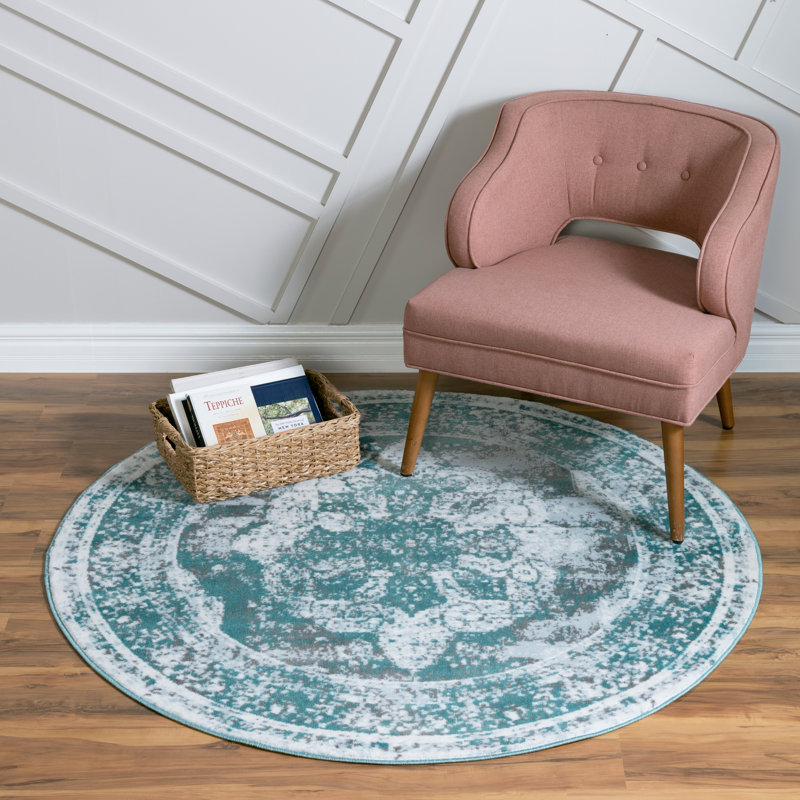 Brandt Oriental Indoor Rug, Round 5'1"