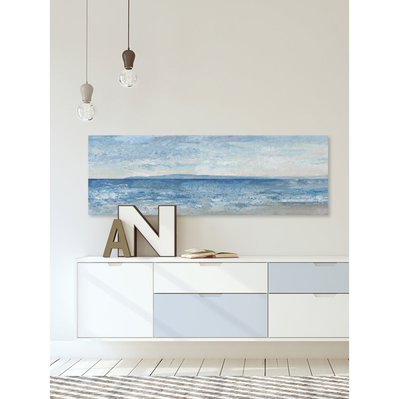 «Beach Escape» par Marmont Hill - impression sur toile tendue, H 15 po x l 15 po x P 1,5 po