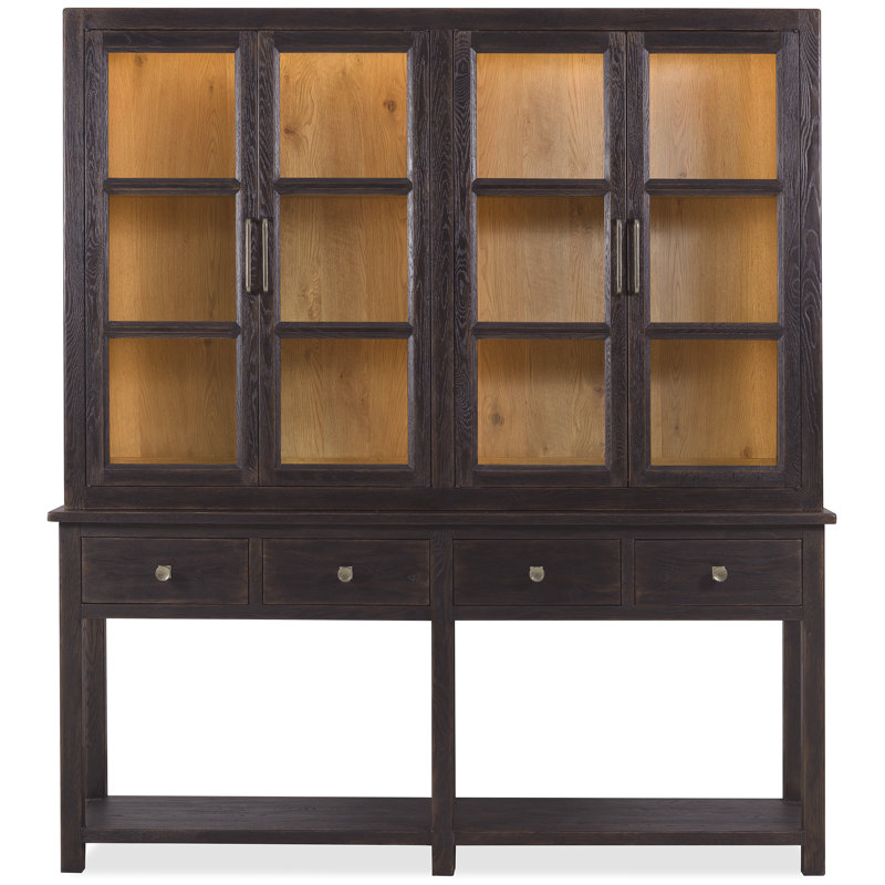 Driftwood Display Sideboard, Black