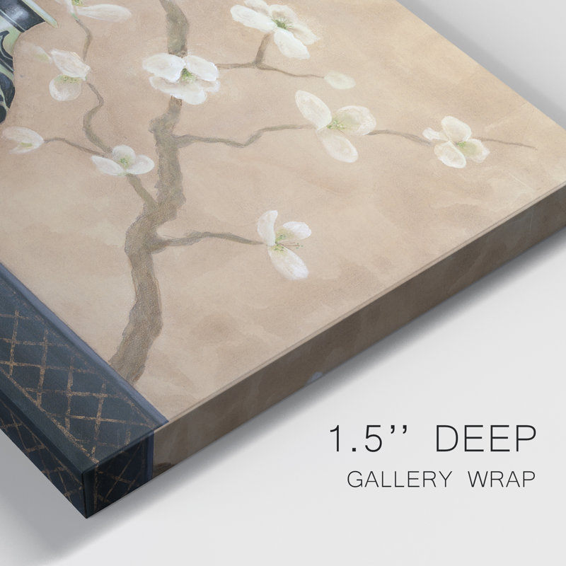 Asian Calm I - impression sur toile tendue, H 12 po x l 8 po x P 1 po