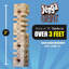 Jenga GIANT Challenge - Stacks to over 3 feet high!