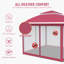 11 pi. X 11 pi Pavillon de jardin portatif avec moustiquaire-101209000