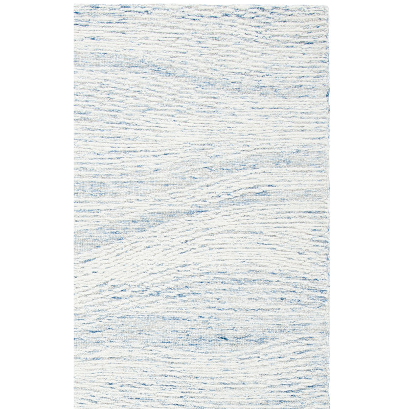 Tapis en laine et coton indien touffeté à la main Alfhild Metro, Carré 4 pi