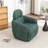 Ashyiah 32'' Wide Swivel Chair With Round Metal Base-1307477544