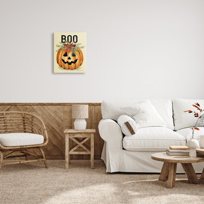 Impression sur toile Aw-114-Canvas Boo, H 20 po x l 16 po x P 1,5 po