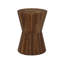 Tabouret décoratif en bois massif Monarch