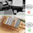 Wood Tilting Bookcase In Living Room/Home/Office, Desktop Book Shelf Organizer Bookshelves Storage Rack For Cds/Magazine/Books Display