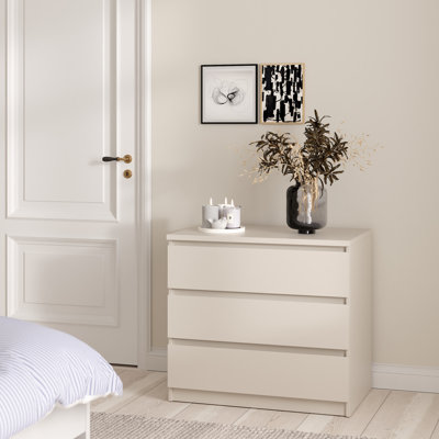 77 cm W Chest of 3 Drawers