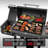 FEASTO 30-Inch Heavy-Duty Charcoal Grill with Digital Temperature Control & 2 Meat Probes, Outdoor BBQ Grill with Offset Smoker