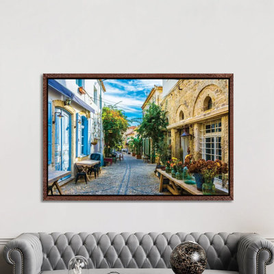Alacati,Turkey III by Nejdet Duzen - Print on Canvas