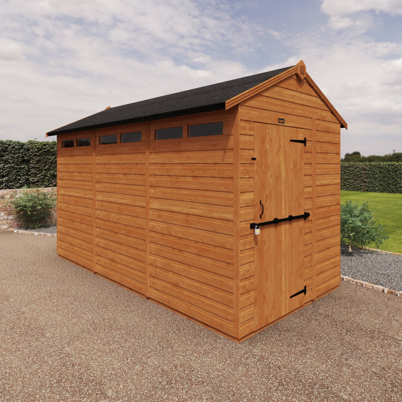 12x6w TigerFlex® Shiplap Apex Security Shed