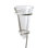 Pluviomètre avec piquet de jardin en zinc Azusa