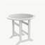 Table de bar en PEHD, table de salle à manger, ensemble de bar de patio, table à hauteur de comptoir pour l'extérieur blanc et gris
