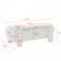 Cineus Oval Fabric Upholstered Storage Ottoman