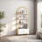 Bookshelf With Door, Tall Bookcase With Storage Cabinet Shelf-226046328