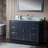 49'' Single Bathroom Vanity with Marble Top-63972473-63972470