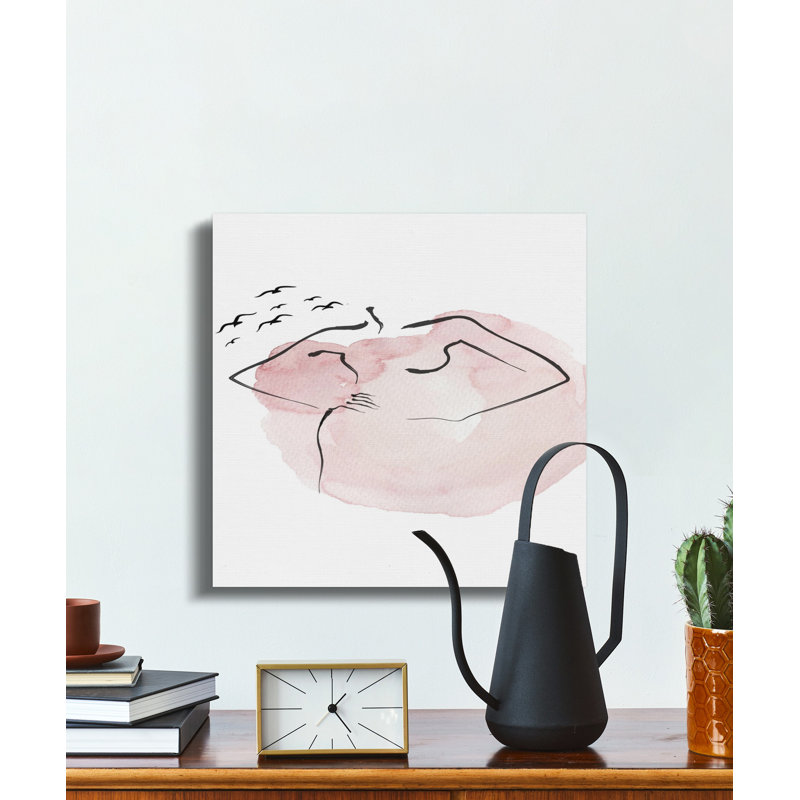 1 Piece Wrapped Canvas Wall Art Set, 15.24 cm H x 15.24 cm W