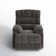 Breasha 39.7" Wide Manual Upholstered Swivel Rocker Recliner