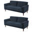 Carmelinda 157Cm Square Arms Sofa-2115122732