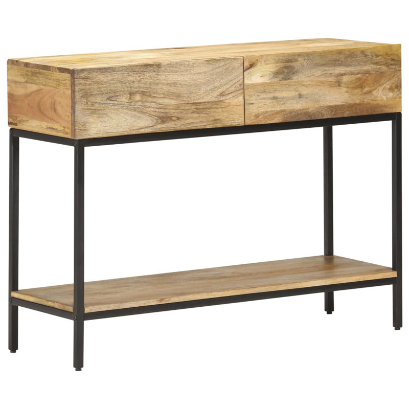 Millen 100cm Solid Wood Top Console Table