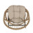 EDGAR LAWN WIKER CHAIR DECK CHAIR ( SET OF 2 )