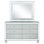 Commode 6 tiroirs avec miroir Kerynn