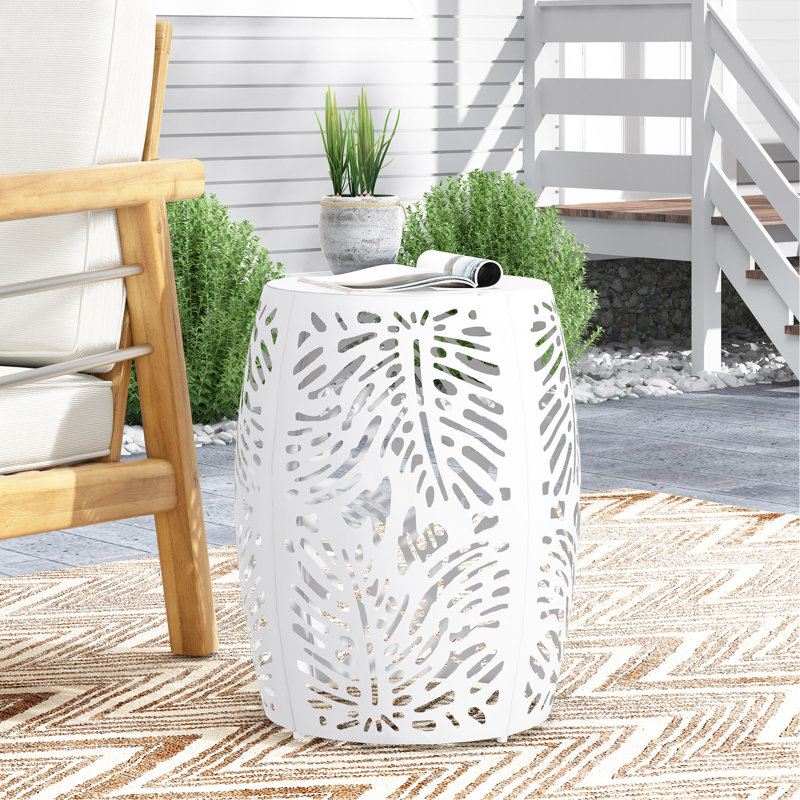 Table d'appoint Modern Modern, Blanc
