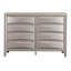 Commode Marilla G1503-D, champagne argenté